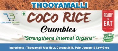 Thooyamalli-Coco Rice Crumbles | தூயமல்லி அரிசி ஓட்டு மாவு - Image 3